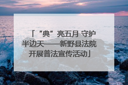 “典”亮五月 守护半边天——新野县法院开展普法宣传活动