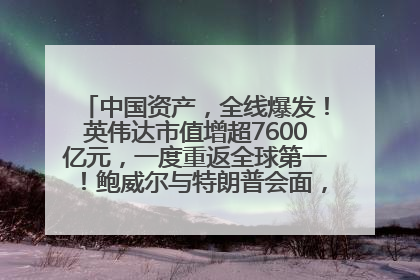中国资产，全线爆发！英伟达市值增超7600亿元，一度重返全球第一！鲍威尔与特朗普会面，他们聊了什么？