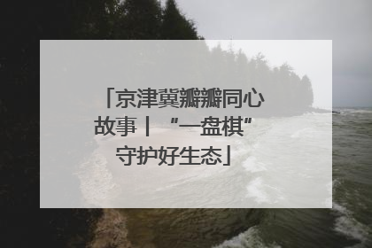 京津冀瓣瓣同心故事丨“一盘棋”守护好生态