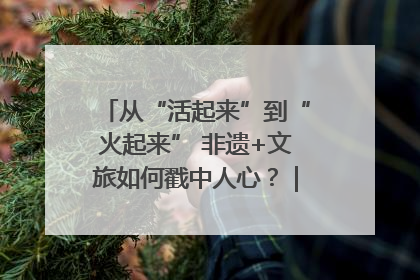 从“活起来”到“火起来” 非遗+文旅如何戳中人心？｜文旅融合看四川
