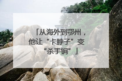 从海外到鄂州，他让“卡脖子”变“杀手锏”