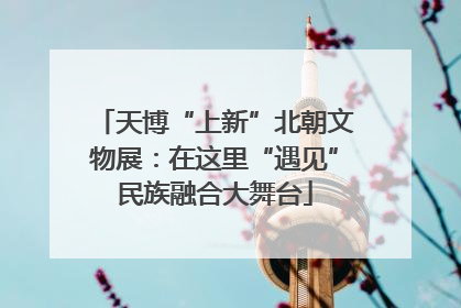 天博“上新”北朝文物展：在这里“遇见”民族融合大舞台