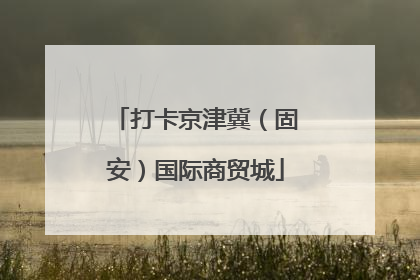 打卡京津冀（固安）国际商贸城