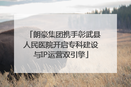朗豪集团携手彰武县人民医院开启专科建设与IP运营双引擎
