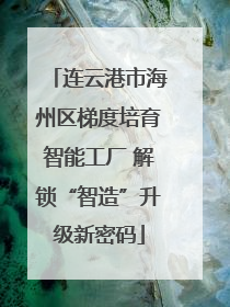 连云港市海州区梯度培育智能工厂 解锁“智造”升级新密码
