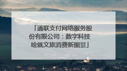 通联支付网络服务股份有限公司：数字科技绘就文旅消费新图景