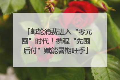 邮轮消费进入“零元囤”时代！携程“先囤后付”赋能暑期旺季