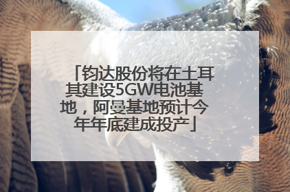 钧达股份将在土耳其建设5GW电池基地，阿曼基地预计今年年底建成投产