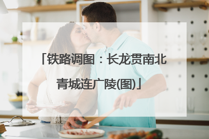 铁路调图：长龙贯南北 青城连广陵(图)