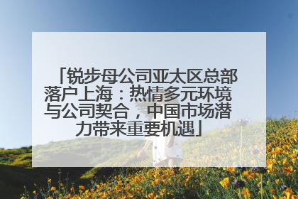 锐步母公司亚太区总部落户上海：热情多元环境与公司契合，中国市场潜力带来重要机遇